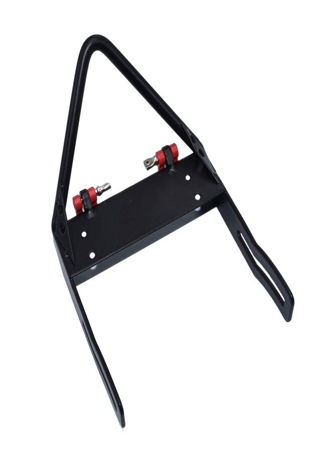 DJX Steel Front Bumper with Winch Mount Shackles for 1/10 Axial SCX10 RC Rock Crawler - Image 5